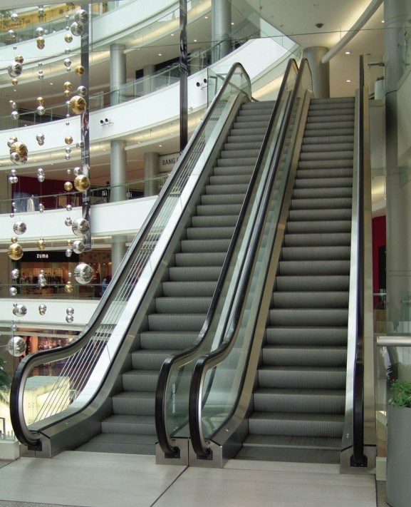 Market Escalator Indoor and Outdoor with Hairline Sts Image1
