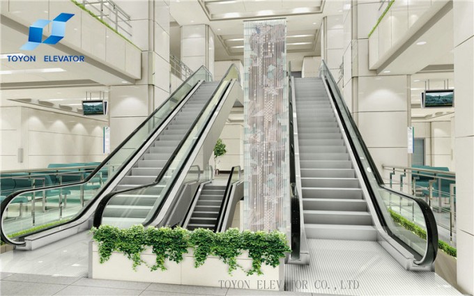 Toyon Indoor Escalator with 30 Degree 1000mm Step Width for Mall Market Image1