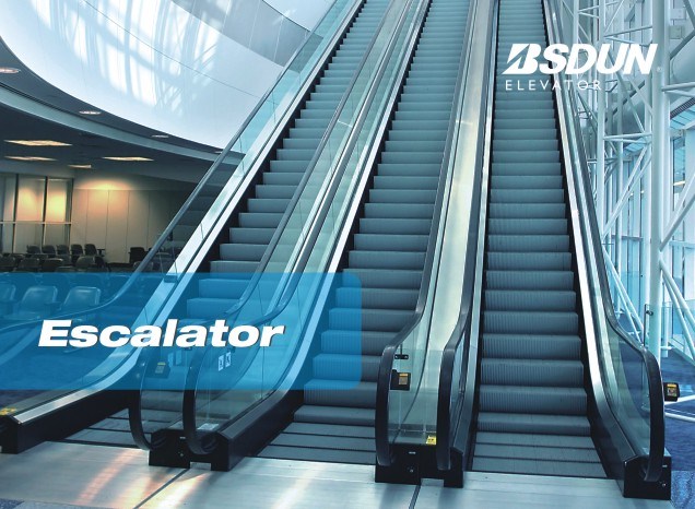 35 Degree Commercial Passenger Escalator for Shopping Mall Image1