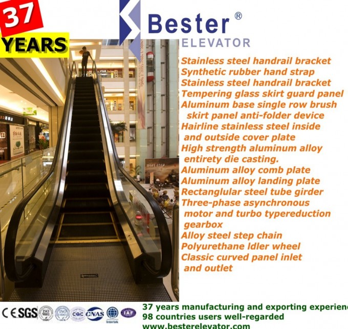 Higher Protection Level Outdoor Commercial Escalator with Anti-Corrosion of Electrical System Image1