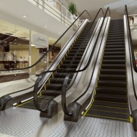 Vvvf Control Commercial Escalator with 35 Degree 1000mm/800mm/600mm Step Width