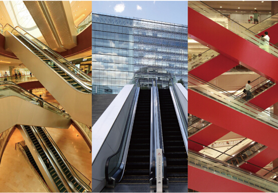 Escalator in Shopping Mall Image1