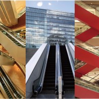 Escalator in Shopping Mall