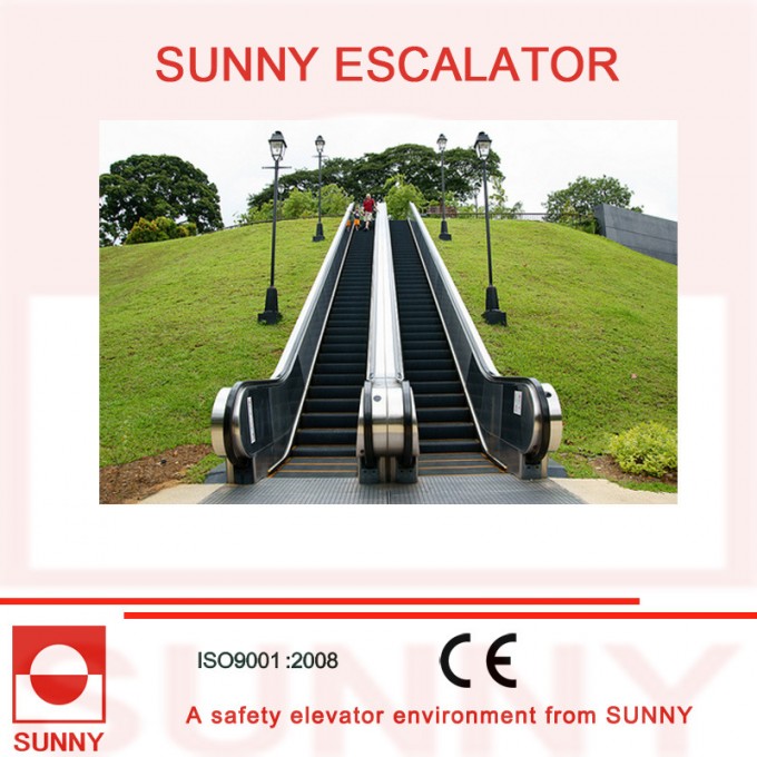 Outdoor Escalator with Colorful Rubber Handrails (Sn-Es-Od036) Image1