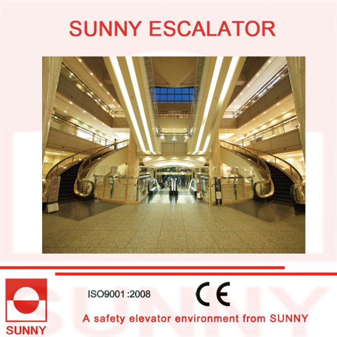 Curved Escalator Spiral / Helical Escalator (SN-ES-ID095) Image1