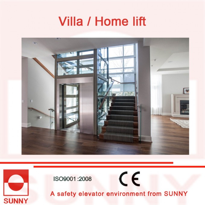 All-Glass Enclosed with Villa Elevator (Sn-EV-033) Image1