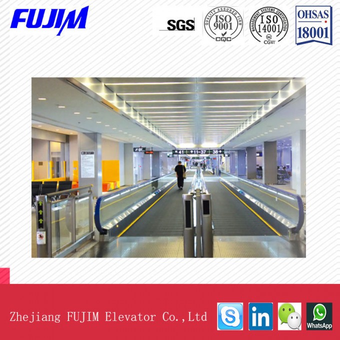 Step Width 600mm~1000mm Moving Walk Sidewalk Passenger Conveyer Image1