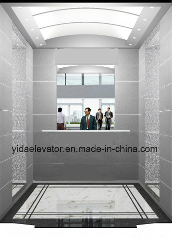 Passenger Elevator with Half Height Mirror in The Rear Wall Image1