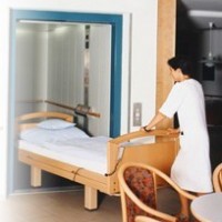 13 Persons, 1000kg Energy Saving Bed Elevator
