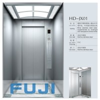 FUJI 6passengers Elevator Lift with Hairline Stainless Steel Cabin