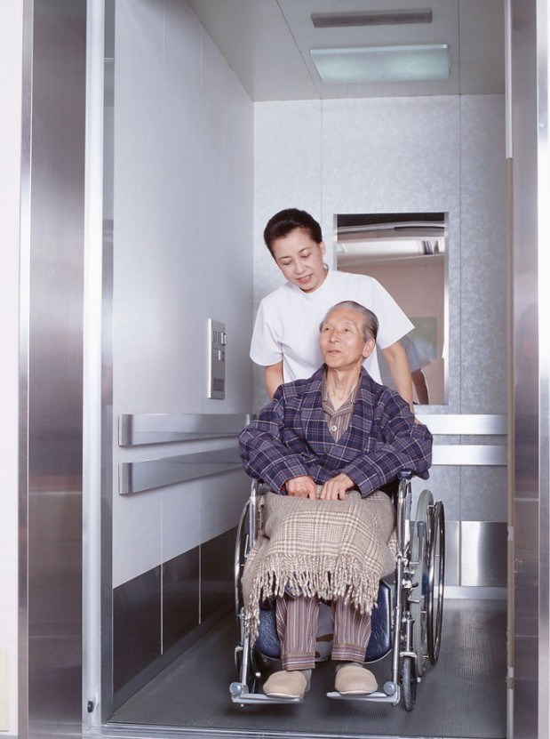 Machine Roomless Passenger Elevator for Hospital Image1