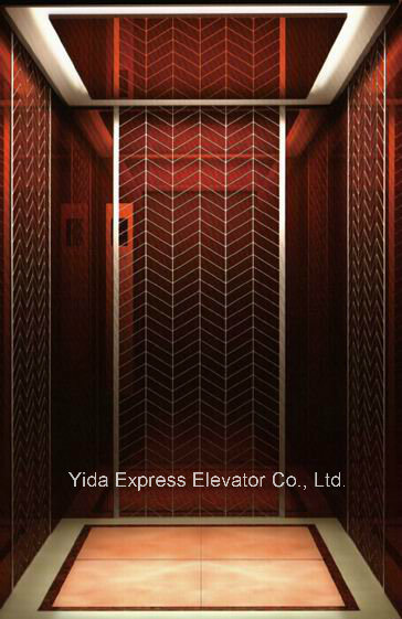 Rose Gold Mirror Stainless Steel Home Elevator Image1