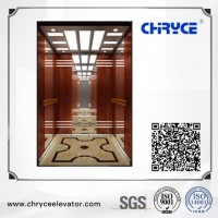 Luxury Decoration Passenger Elevator Lift MRL