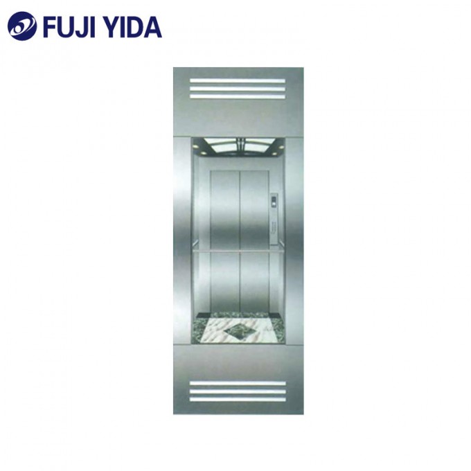 Gearless Traction Observation Panoramic Sightseeing Elevator Image1