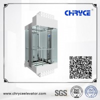 Low Noise and Energy Saving Sightseeing Lift