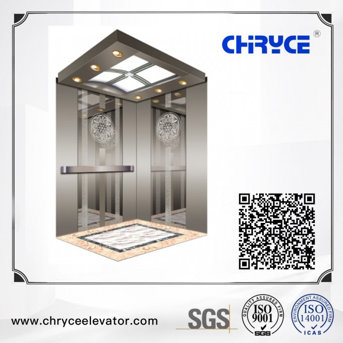 Passenger Lift with Small Roomless machine Image1