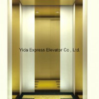Titanium Gold Mirror Home Elevator