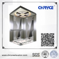 Gearless Machine Passenger Elevator with Magnificent Decoration