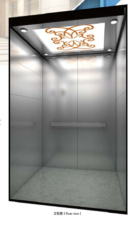 Brushed Stainless Steel Passenger Lift by Srh China Image1