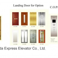 Titanium Gold Mirror Home Elevator with Competitive Price