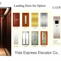 Gold Mirror Stainless Steel Home Elevator with Competitive Price