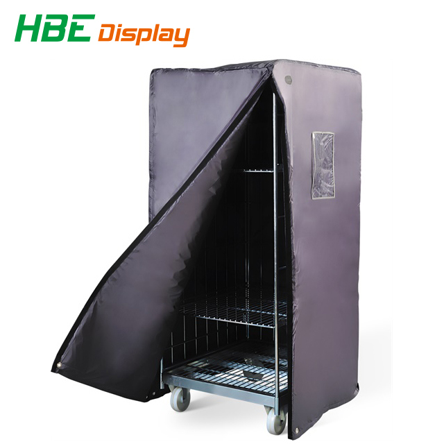 Heavy Duty Steel Wire Laundry Logistic Trolley Image1