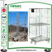 Wheeled Shopping Cart Small Laundry Cart Hanger