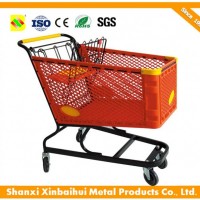 The Hottest American Plastic Shopping Trolley Cart with Heavy Duty