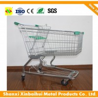 Metal Heavy Duty Mall Shopping Cart Supermarket Trolley