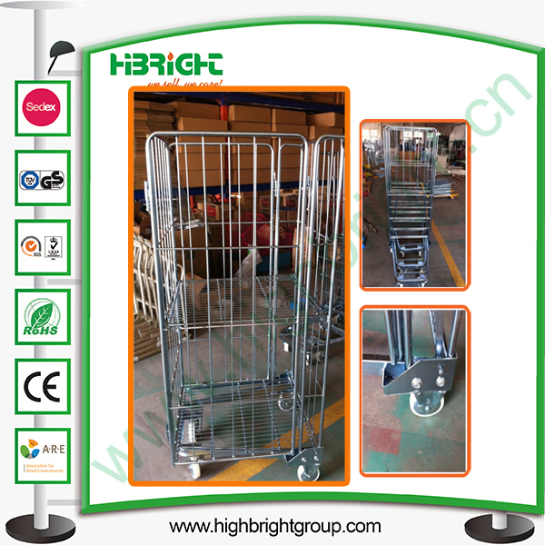 Warehouse Four Sides Logistic Storage Rolling Container Image1