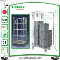 a Frame Logistic Storage Roll Trolley