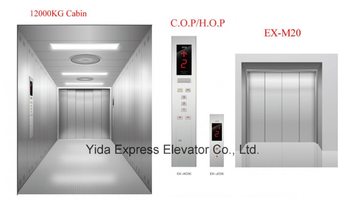 Freight Elevator for Capacity From 1, 000kg to 12, 000kg Image1
