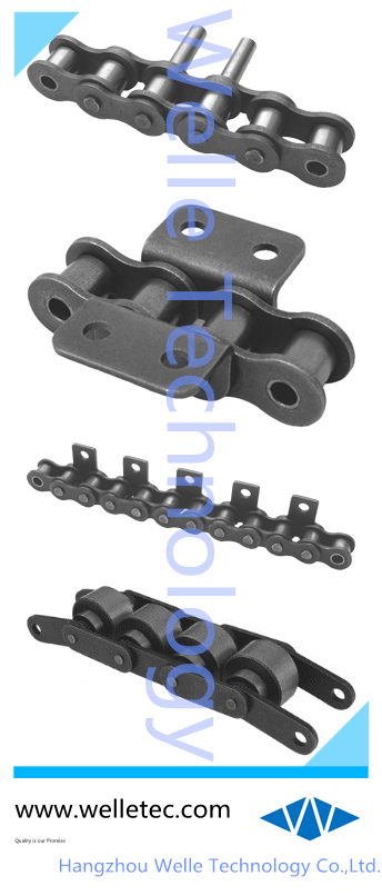 Precision Drive Chains, Transmission Chains, DIN ISO ANSI, Customized Image1