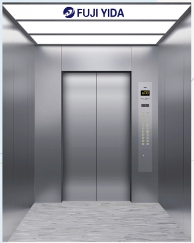 Standard Type of Passenger Elevator in Hairline Stainless Image1