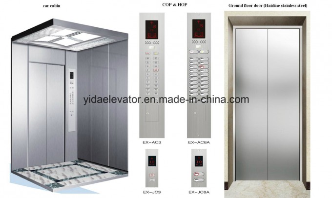 Standard Passenger Elevator with Gearless Machine (EX-01) Image1