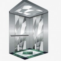 FUJI Yida Passenger Elevator Cabin with Mirror Stainless Steel