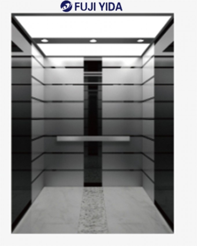 Passenger Elevator with Titanium Black Mirror Stainless Steel (FJ-W02) Image1