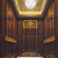 FUJI Yida Passenger Elevator with Wooden Car Cabin
