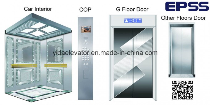 Passenger Elevator with Stainless Steel Car From Manufacturer Image1