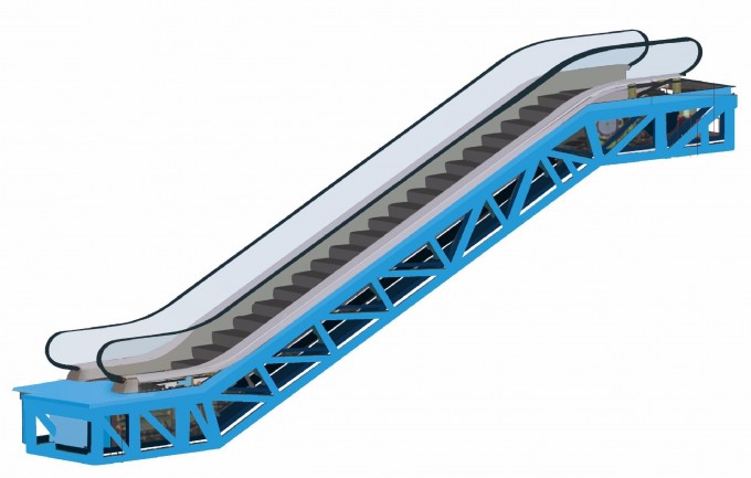 Escalator with Auto Start Stop for Shopping Mall Image1