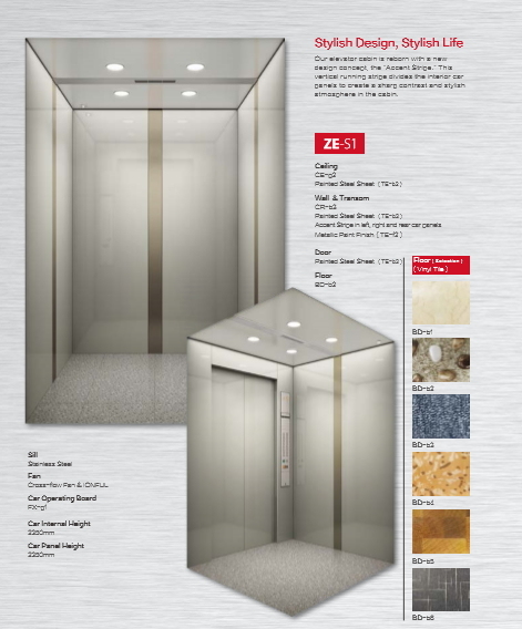 Small Machine Room Passenger Elevator Image1