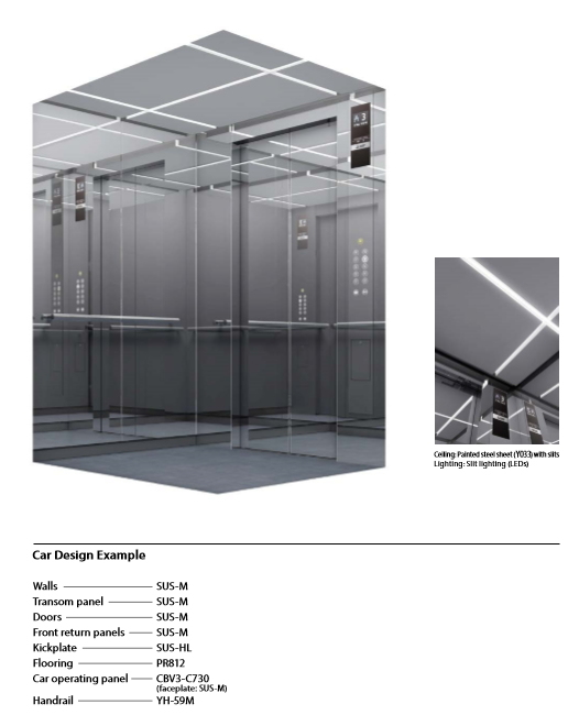 Compact Machine Room Passenger Elevator Image1