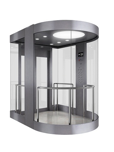 Panoramic Elevator with Glass Cabin for Sightseeing Image1