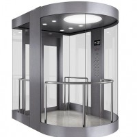 Panoramic Elevator with Glass Cabin for Sightseeing