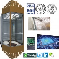Machine Roomless Observation Elevator for Shopping Mall