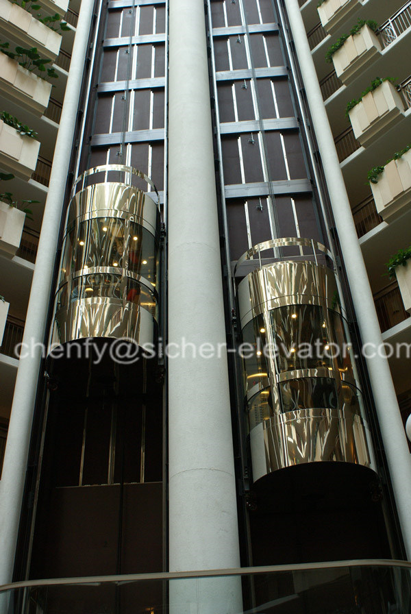 Srh Outdoor Glass Cabin Panoramic Elevator Image1