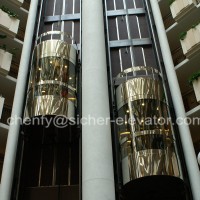Srh Outdoor Glass Cabin Panoramic Elevator