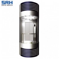 China Factory Original Design CE Approved Sightseeing Glass Elevator