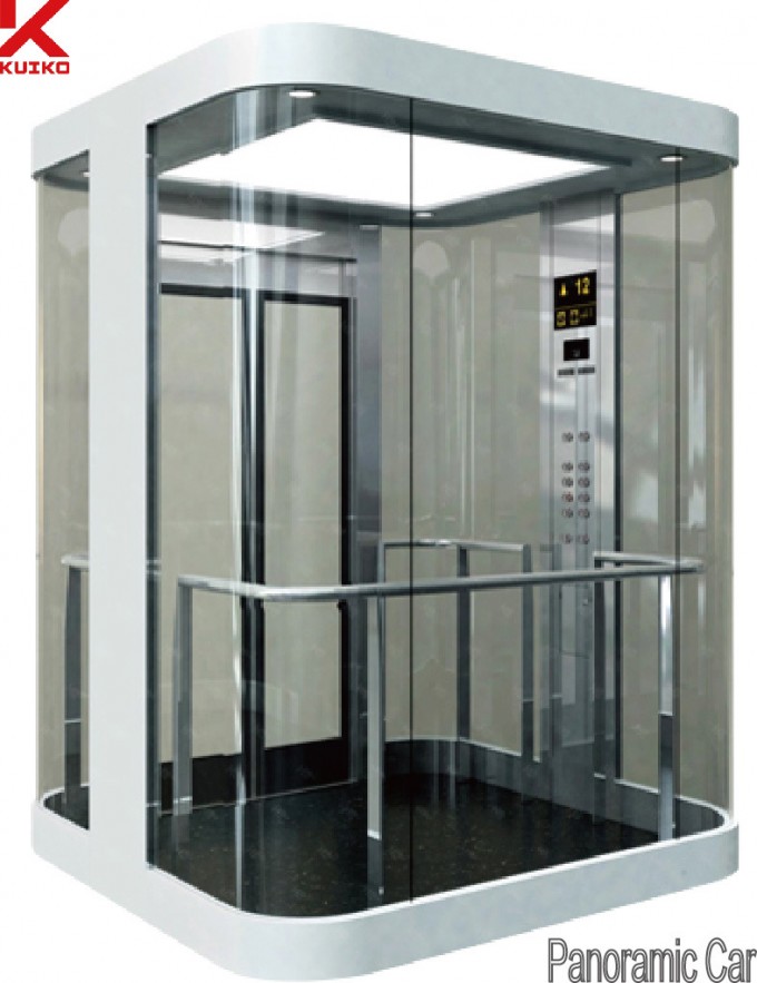 Sightseeing Elevator with Mini Machine Room Image1