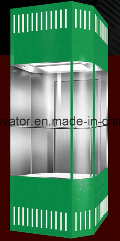 Square Type Sightseeing Elevator Approved by SGS Image1